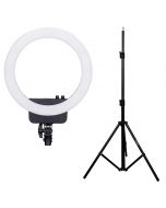 NanLite Halo16 -rengasvalo + LS-170 -valaisinjalusta