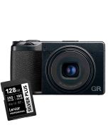 Ricoh GR IIIx -kompaktikamera + Lexar SDXC 128GB