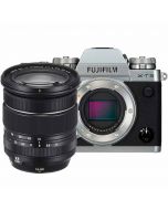 Fujifilm X-T3 + XF 16-80mm f/4 R OIS WR -järjestelmäkamera, hopea