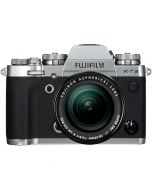 Fujifilm X-T3 + XF 18-55mm f/2.8-4 R LM OIS -järjestelmäkamera, hopea