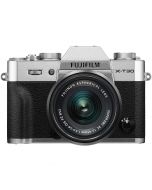 Fujifilm X-T30 II + XC 15-45mm f/3.5-5.6 OIS PZ -järjestelmäkamera, hopea