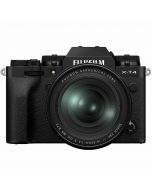 Fujifilm X-T4 + XF 16-80mm f/4 OIS R WR -järjestelmäkamera, musta