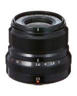 Fujinon XF 23mm f/2 R WR -objektiivi, musta