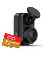 Garmin Dash Cam Mini 2 -autokamera + SanDisk Extreme microSDXC V30 64GB 170MB/s