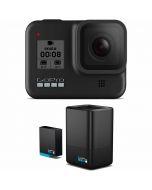GoPro Hero 8 Black + Dual Battery Charger + Battery