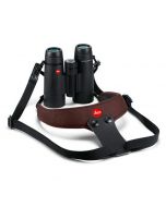 Leica Neoprene Binocular Sport Strap -hihna kiikareille, ruskea