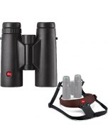 Leica 8X42 Trinovid HD + Neoprene Binocular Sport Strap, ruskea