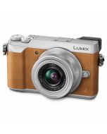 Panasonic Lumix DMC-GX80 + 12-32/3.5-5.6 OIS -järjestelmäkamera, ruskea