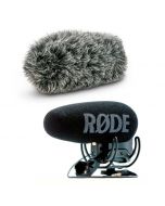 Rode VideoMic Pro+ -mikrofoni + DeadCat VMP+ -tuulisuoja