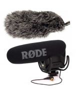 Rode VideoMic Pro Rycote -mikrofoni + DeadCat VMPR -tuulisuoja