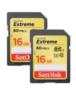 Sandisk Extreme SDHC 16GB 60MB/s 2-pack