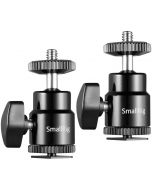 SmallRig 2059 1/4 Camera Cold Shoe Mount Ball Head -kamerakenkäkiinnike, 2 kpl