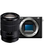 Sony A6400 + 18-135mm f/3.5-5.6 OSS -järjestelmäkamera, musta