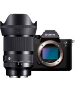 Sony A7R Mark IV A + Sigma 35mm f/1.4 A DG DN -järjestelmäkamera