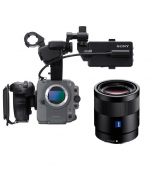 Sony FX6 + FE 55mm f/1.8 Zeiss Sonnar T* ZA