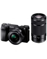 Sony A6100 + 16-50mm f/3.5-5.6 PZ OSS + 55-210mm f/4.5-6.3 OSS -järjestelmäkamer