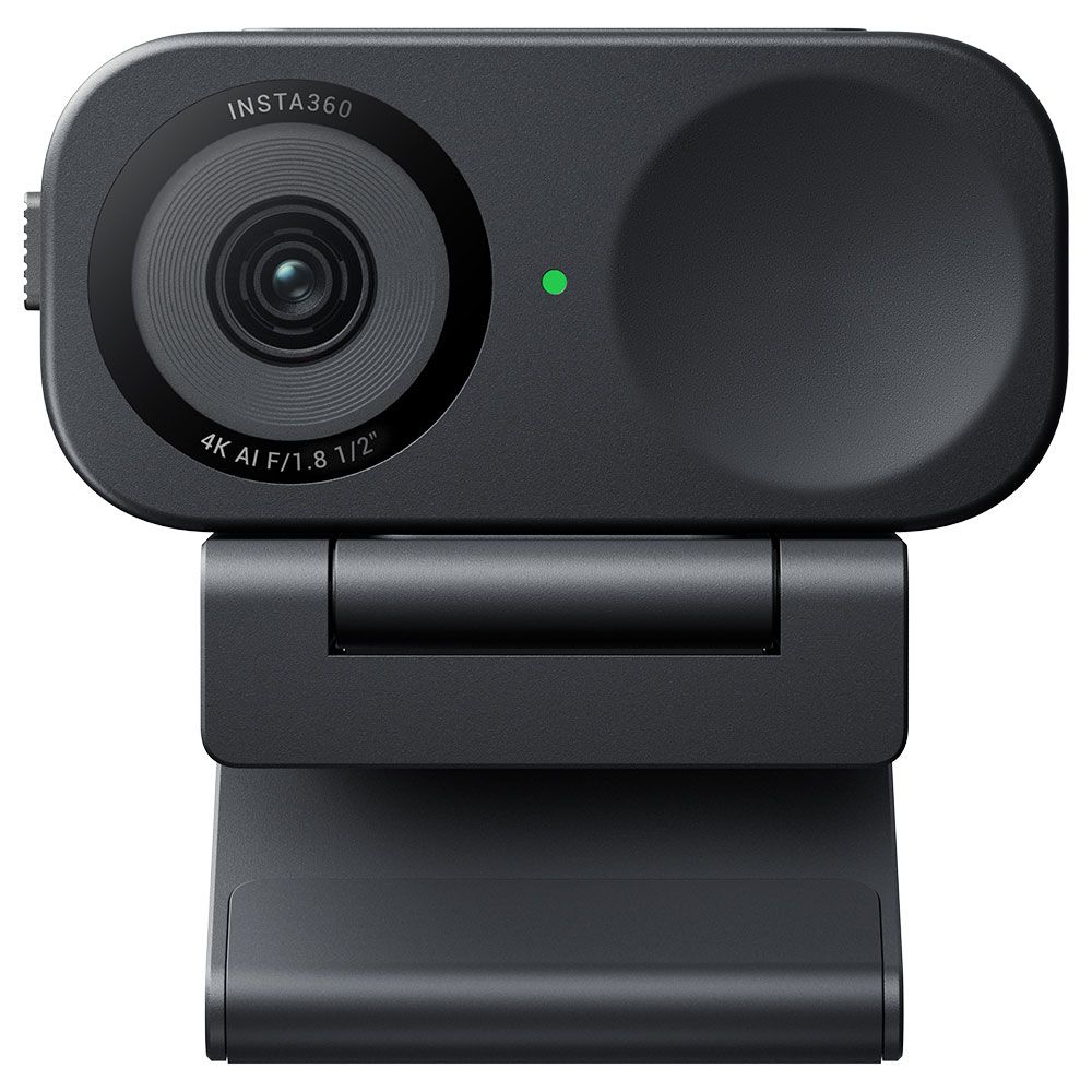 Insta360 Link 2C Ai-Powered 4K Web-kamera, musta
