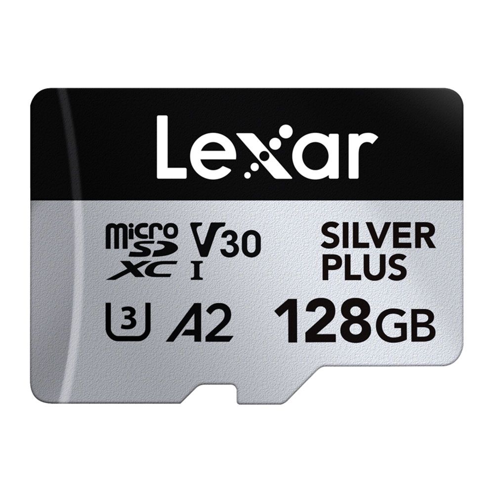 Lexar Professional Silver Plus 128 Gt microSDXC-muistikortti