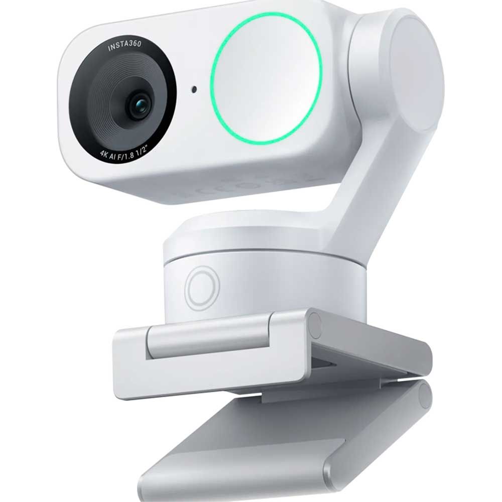 Insta360 Link 2 AI Powered 4K Web-kamera, valkoinen