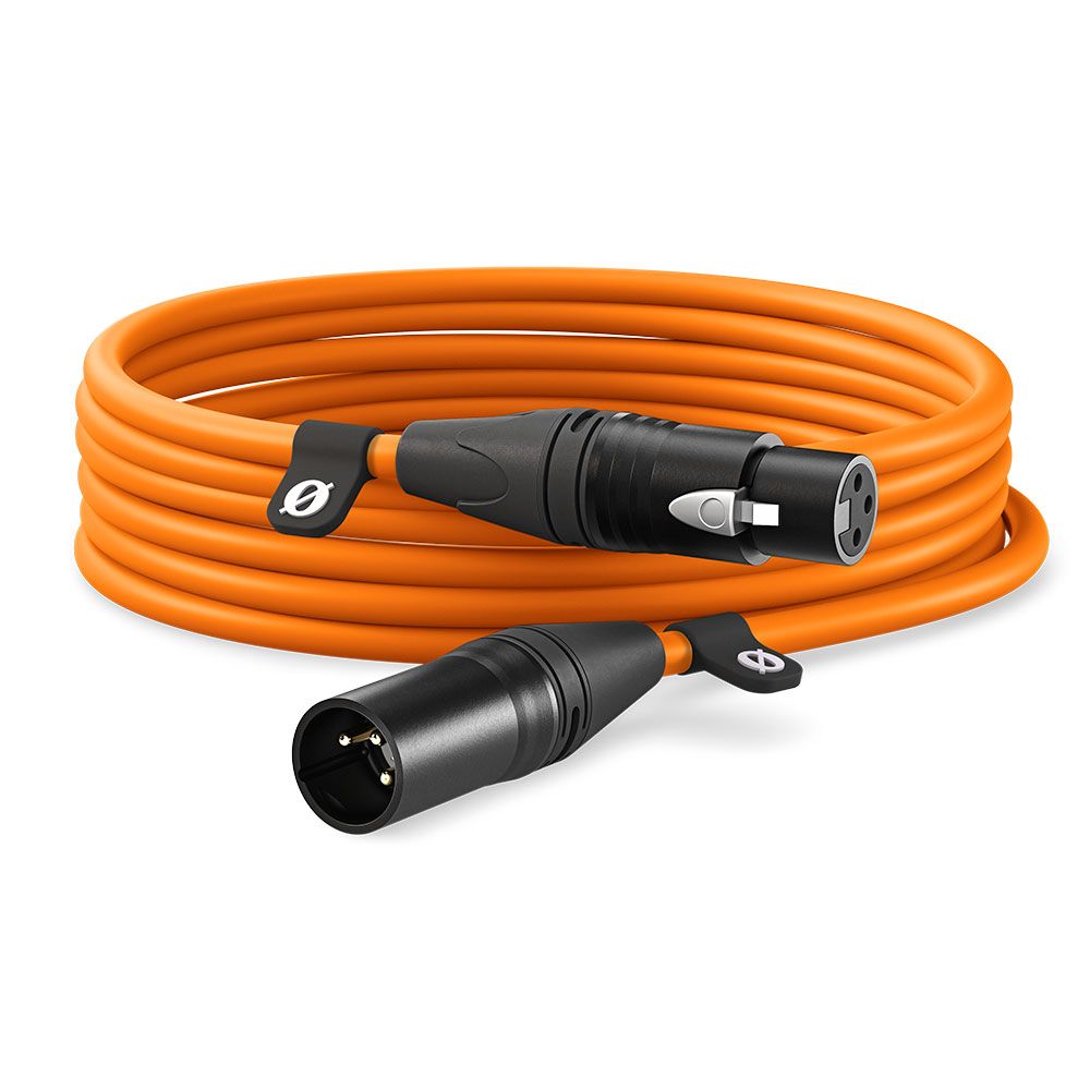 Røde XLR -kaapeli 6 M, oranssi