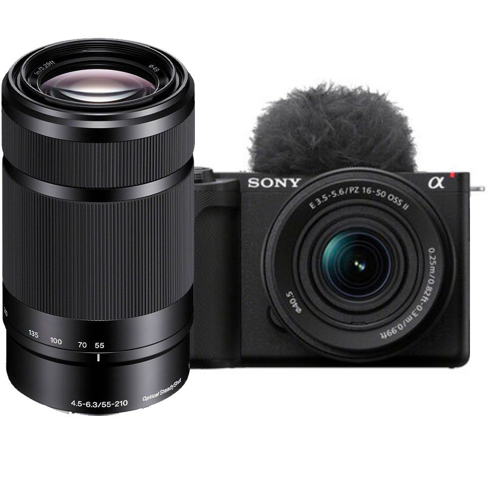SONY zv-e10Ⅱ、16-50mm、55-210mm Amazon.com : Sony ZV-E10 II Mirrorless Camera with 16-50mm +