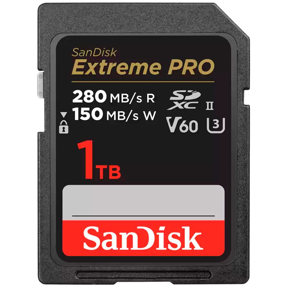SanDisk Extreme Pro SDXC 1TB V60 280MB/s UHS-II -muistikortti