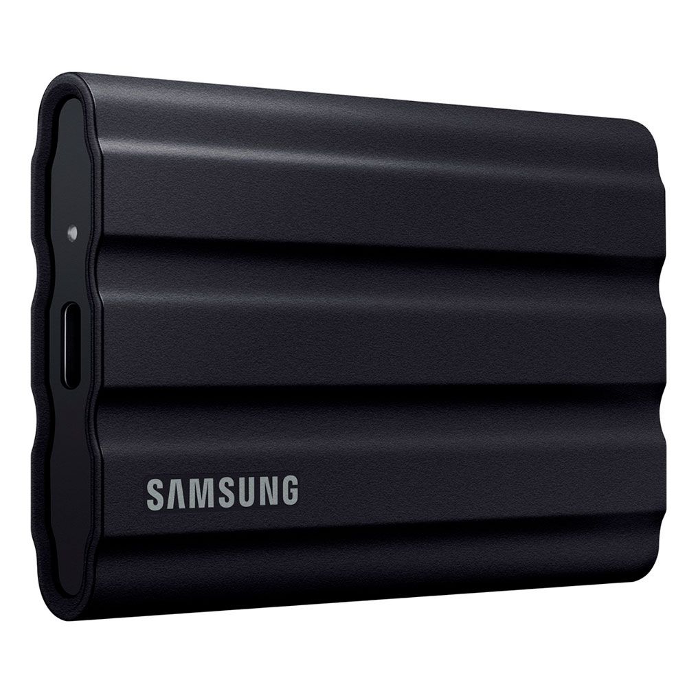 Samsung T7 Shield ulkoinen SSD-kovalevy, 4 Tt, musta