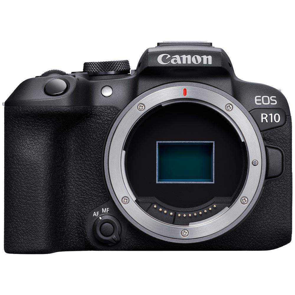 Canon Eos R10 Runko, musta