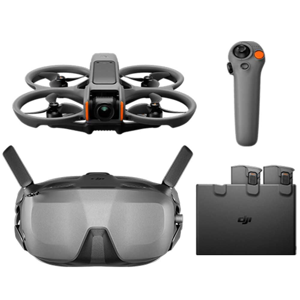 DJI Avata 2 Fly Smart Combo FPV-drone, 3 akkua