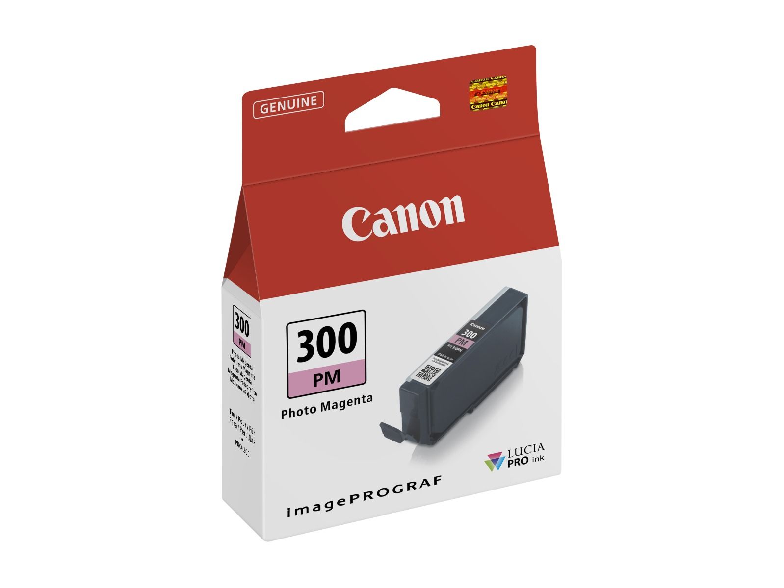 Canon PFI-300 Photo Magenta -mustekasetti