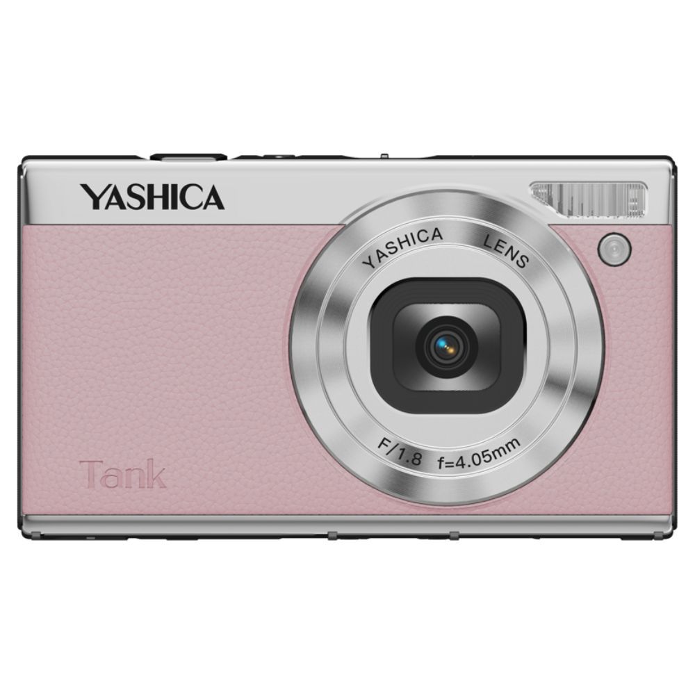 Yashica Tank digikamera, vaaleanpunainen