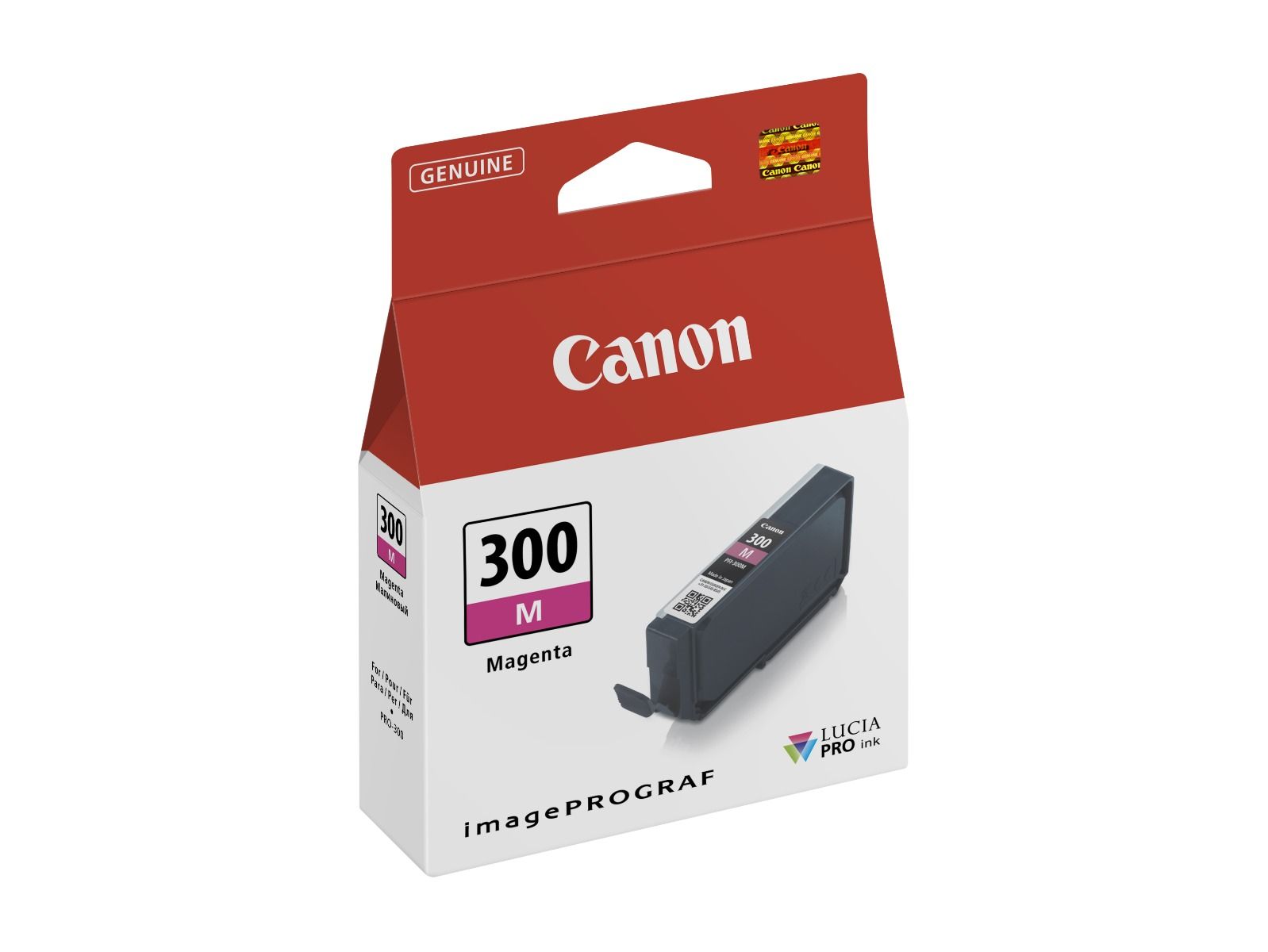 Canon PFI-300 Magenta -mustekasetti