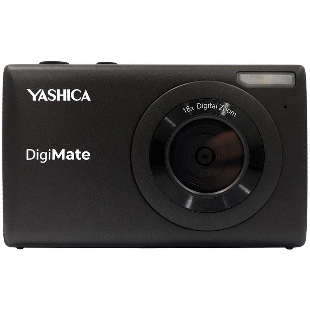 Yashica DigiMate digikamera, musta