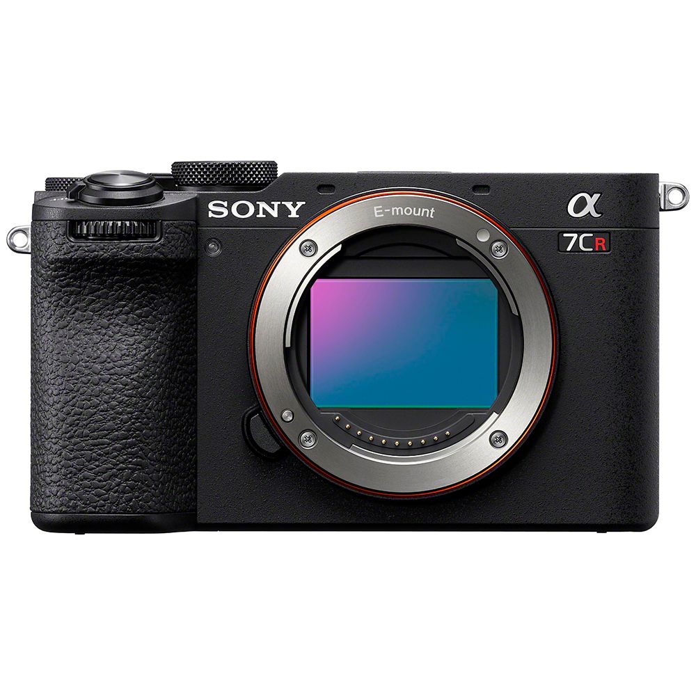 Sony A7Cr -järjestelmäkamera, runko, musta