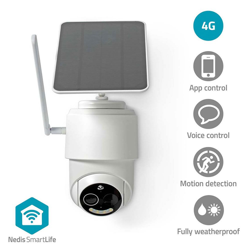 Nedis SmartLife SIMCBO50WT valvontakamera, ulkokäyttöön