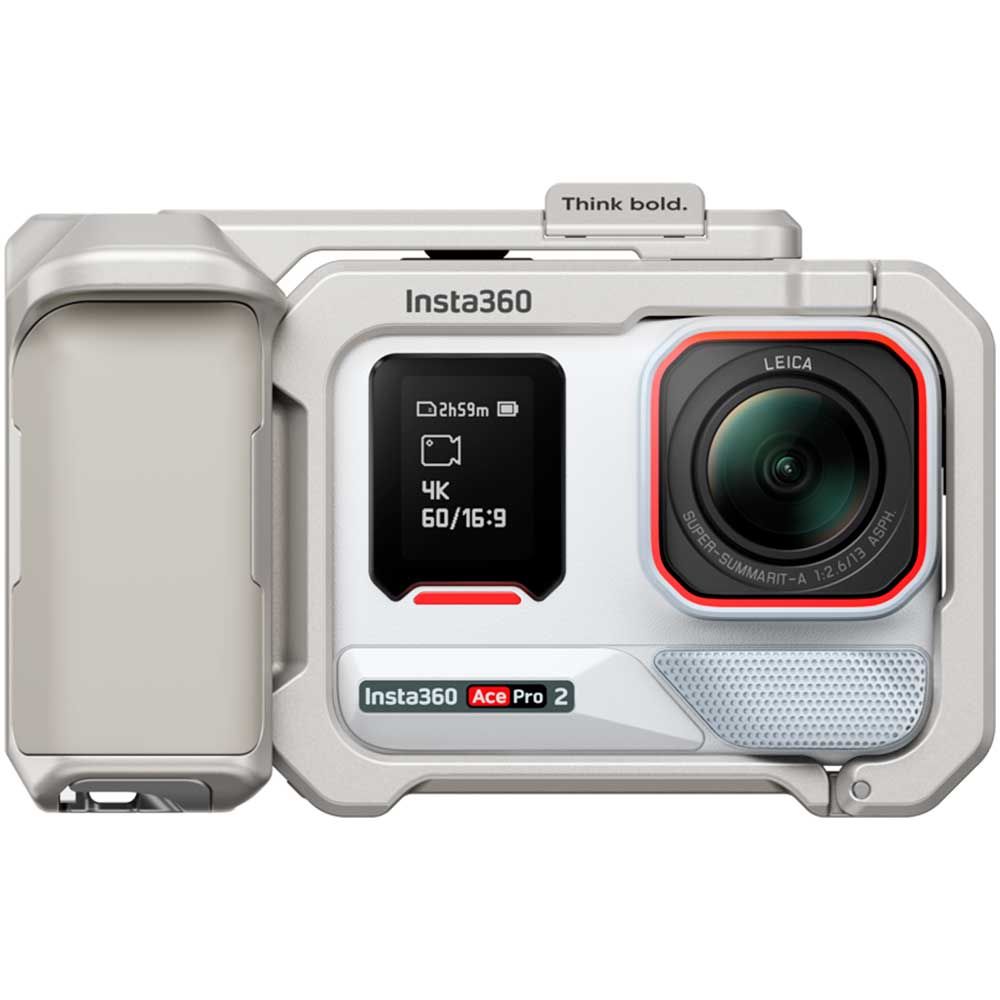 Insta360 Ace Pro 2 actionkamera + Xplorer Bundle, valkoinen