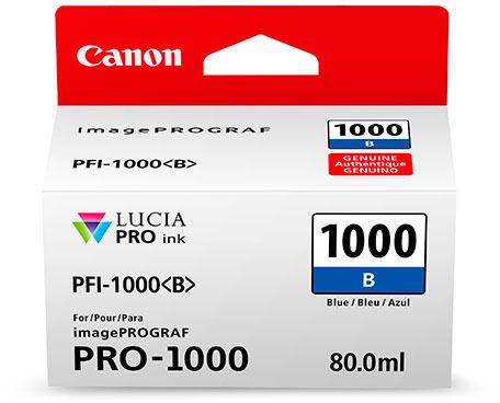 Canon PFI-1000 B -mustekasetti, sininen