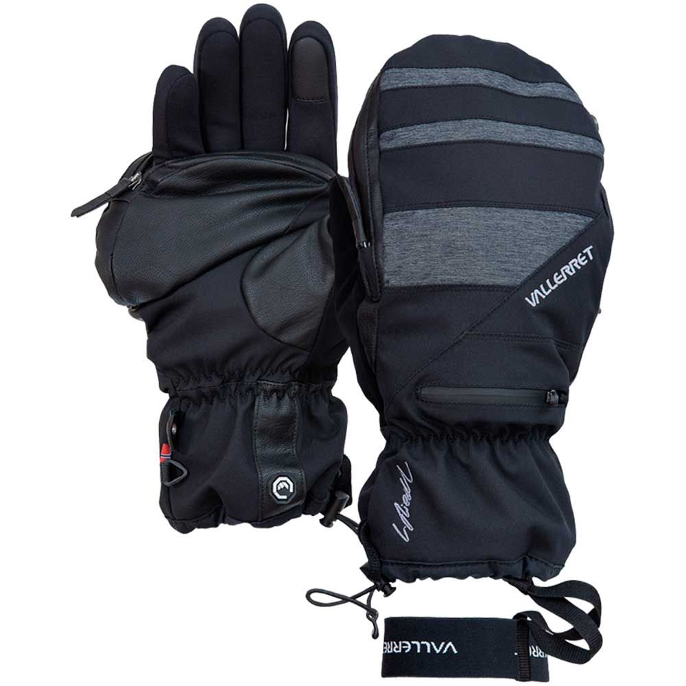 Vallerret Skadi Zipper Mitt LRS M -kuvaushanska, musta