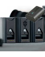 Jupio Pr1me Gear Tri-Charge -kolmoislaturi + Jupio Canon LP-E6P -akku