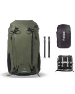 F-Stop DuraDiamond Ajna 37L Essentials Bundle Cypress -kamerareppu
