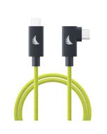 Angelbird USB-C 4.0 Solid Flex Cable Right Angle 32cm, lime