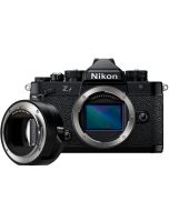 Nikon Z f + FTZ II Adapter -järjestelmäkamera, musta