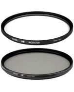 Hoya HD Protector -suodin + HD PL-CIR -suodin, 55mm