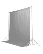 Caruba Backdrop Fabric 2x3m -taustakangas, harmaa