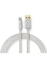 Nedis Lightning - USB-A (uros) -kaapeli, 2m