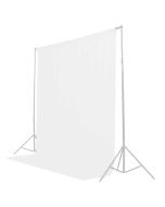 Caruba Backdrop Fabric 2x3m -taustakangas, valkoinen