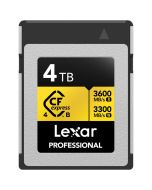 Lexar CFexpress 4.0 Type B Professional Gold 4TB 3600MB/s -muistikortti