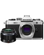 OM SYSTEM OM-3 + M.Zuiko 25mm f/1.8 II -järjestelmäkamera