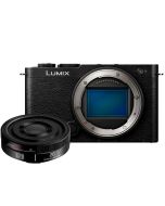 Panasonic Lumix S9 + S 26mm f/8 -järjestelmäkamera, Jet Black