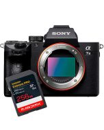 Sony A7 Mark III + SanDisk SDXC Extreme Pro 256GB 250MB/s -järjestelmäkamera